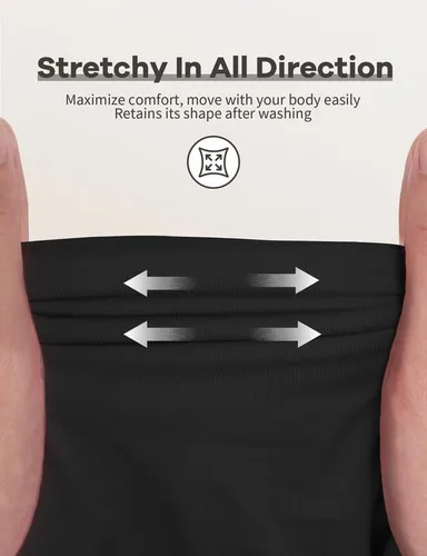 Miniatura 3 de Subuteay Camisas térmicas para hombre con forro polar, manga larga, capa base de compresión