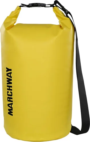 Miniatura 23 de MARCHWAY - Bolso seco flotante e impermeable 1.32/2.64/5.28/7.93/10.57 galones, parte superior enrollable, mantiene secos equipos de kayak rafting