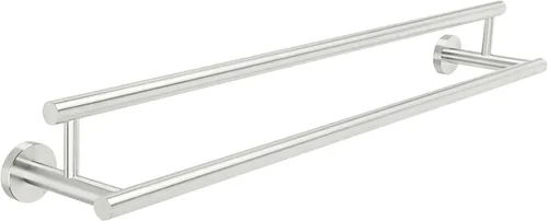 Miniatura 11 de Alise Toallero doble de níquel cepillado, toallero de 16 pulgadas para baño montado en la pared, toallero de baño de acero inoxidable SUS304