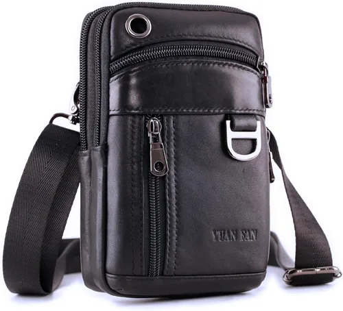 Funda de cuero de alta calidad para teléfono, paquete de cintura unisex para cigarrillos, funda de cinturón con clip vertical, estuche de transporte