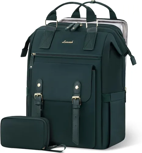Miniatura 25 de LOVEVOOK - Mochila para laptop, para viaje de trabajo, bolso de enfermera, profesor, médico, viajero, para computadora de negocios, mochila
