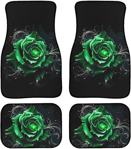 Miniatura 14 de YSTARDREAM Alfombrillas de hongo estrellado para automóvil para todas las estaciones para mujeres y hombres, alfombras de coche estrelladas