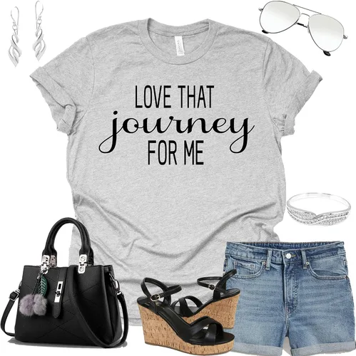 Miniatura 15 de Love That Journey for Me - Camiseta de manga corta con estampado de Moira Alexis Rose