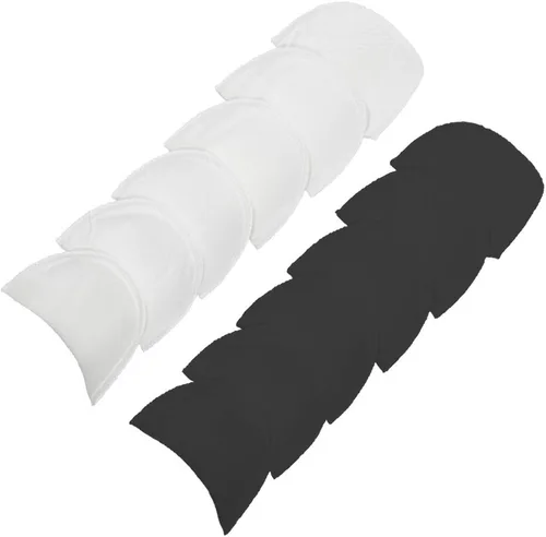 Miniatura 5 de Almohadillas de hombro de 1/2 pulgadas, 12 pares, almohadillas de hombro cosidas, almohadillas de espuma de esponja suave para hombres y mujeres