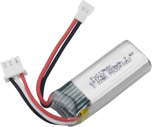 Miniatura 9 de sea jump 3 unids 7.4 V 300 mAh batería de litio+1to3 línea de conversión de carga para WLToys F959 XK DHC-2 A600 A700 A800 A430 planeador remoto
