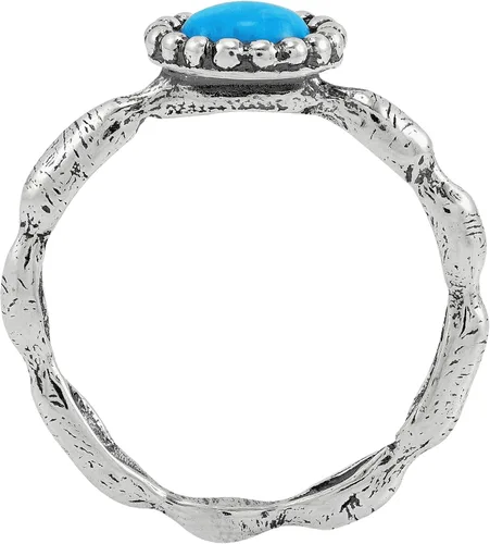 Miniatura 3 de Silpada Anillo de ópalo de plata de ley con texto "Blue Note", Plata de ley, plata, ópalo