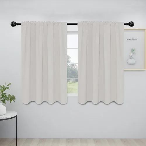 Miniatura 92 de Easy-Going - Cortinas opacas con bolsillo para varilla para el dormitorio, cortinas para ventanas que oscurecen la habitación o la sala de estar