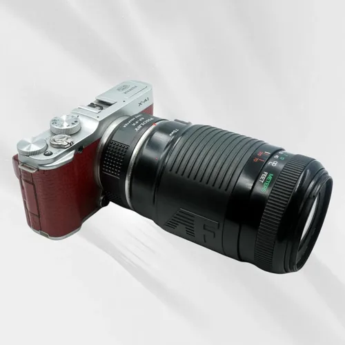 Miniatura 2 de PHOLSY Adaptador de montaje de lente EF a FX, enfoque manual compatible con lente Canon EOS EF EF-S a cuerpo de cámara Fuji X Mount compatible