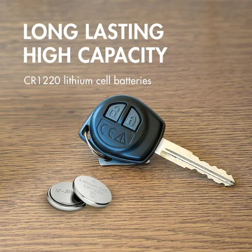 Miniatura 3 de Tenergy Batería de botón de litio CR1220 de 3 V, para llaves, relojes, accesorios, 5