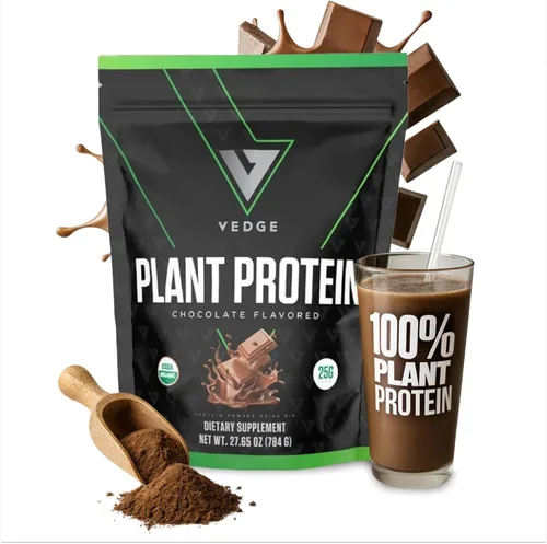 Miniatura 9 de VEDGE Polvo de Proteína Vegana - Polvo de Proteína Vegetal con Guisante, Calabaza y Girasol - Orgánico USDA, Aminoácidos, Sin Lácteos, Sin Gluten