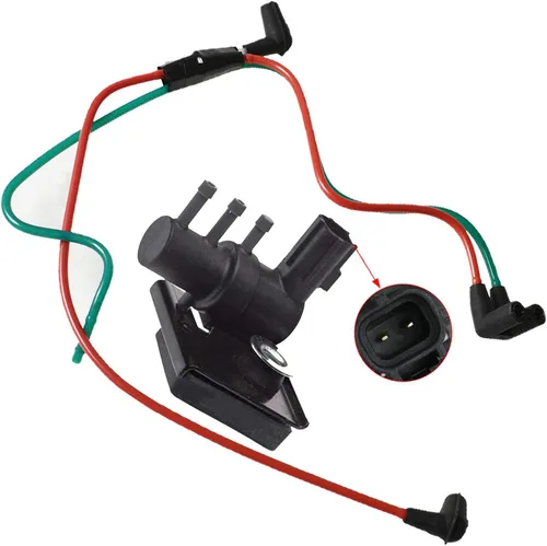Miniatura 3 de labwork Línea de conexión de arnés de vacío Turbo y solenoide de refuerzo Wastegate F81Z9E498DA Reemplazo para Ford F250 F350 F450 E350 7.3L