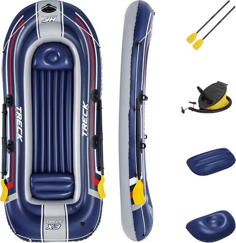 Miniatura 9 de Bestway Hydro-Force - Juego de balsa inflable para niños y adultos, ideal para estanques, lagos, ríos