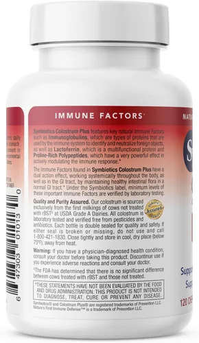 Miniatura 7 de Symbiotics Masticables de calostro Plus