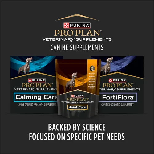 Miniatura 7 de Purina Pro Plan Suplemento veterinario para el cuidado de las articulaciones de perros de raza grande con glucosamina, condroitina y colágeno