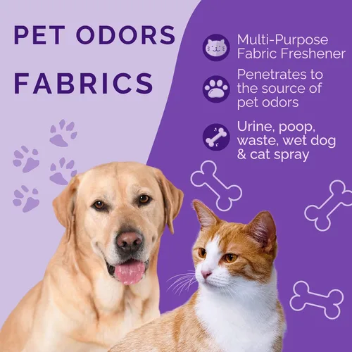 Miniatura 2 de Limpiador de manchas sin olor para tapicería de alfombras y muebles de tela para olores húmedos de perros, aerosol de gatos, olor de mascotas