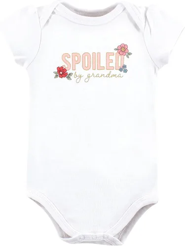 Miniatura 304 de Hudson Baby baby-girls Cotton Bodysuits 3-pack