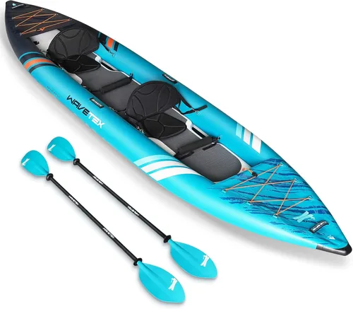 Kayak inflable, kayak plegable ligero y duradero, kayak inflable, kayaks para adultos remando en ríos, lagos y aguas costeras