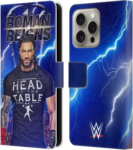 Miniatura 83 de Head Case Designs Officially Licensed WWE Distressed Logo Roman Reigns Leather Wallet Case Compatible with Apple iPhone 11