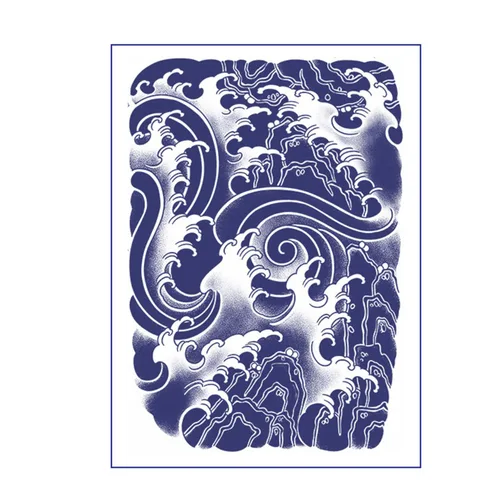 Miniatura 4 de Tatuajes temporales - Adhesivo grande, tótem grande, brazo de dragón, tatuaje de transferencia, papel en aerosol, diseños impermeables (estilo 11)