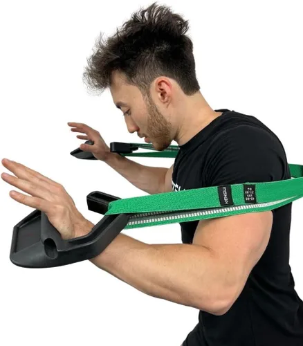 Miniatura 3 de KENSUI Swissies V2 MAX: Accesorio de mango ergonómico para barras de dominadas, pesas, cables y bandas de resistencia