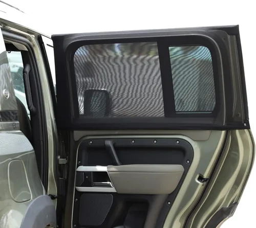 Miniatura 6 de 100% de protección contra insectos, compatible con Land Rover Defender 90 110 2004-2022, cortinas de malla transpirable para puertas y ventanas