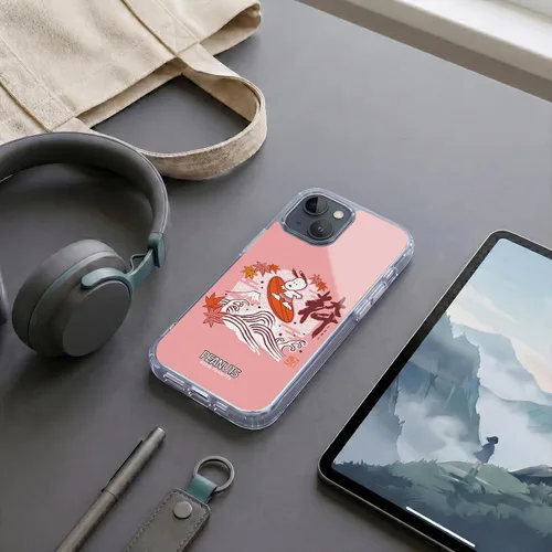 Miniatura 50 de Carcasa de gel para iPhone 7 Plus/iPhone 8 Plus, diseño de Snoopy Oriental de Peanuts, Badges