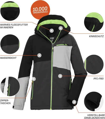 Miniatura 3 de killtec Chaqueta de nieve para niños KOW 161 BYS JCKT