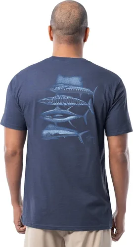 Miniatura 183 de Guy Harvey Camiseta de manga corta Threadcycled para hombre