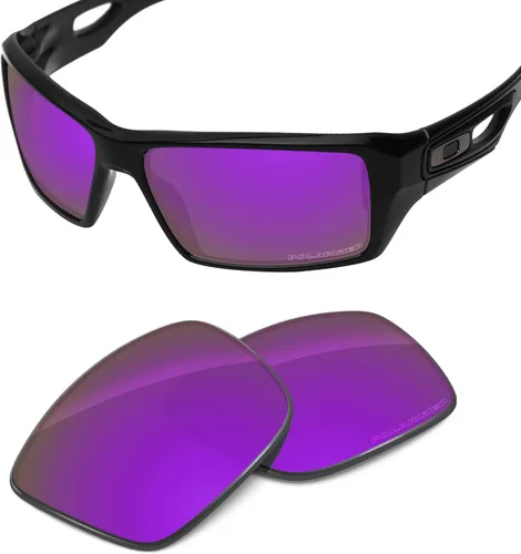 Miniatura 2 de Lentes de repuesto compatibles con Oakley Eyepatch 1 y 2 polarizadas grabadas