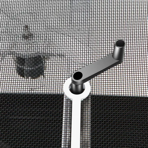 Miniatura 8 de Kit de ventilador reversible Livpow para techo de RV de 12V, 35.6 cm x 35.6 cm, tapa manual de elevación negra