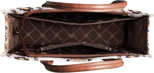 Miniatura 5 de Wrangler Aztec - Bolso tote para mujer, estilo bohemio, bolso de hombro y bolso