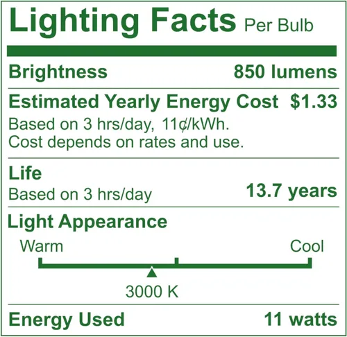 Miniatura 6 de Bioluz LED Paquete de 4 bombillas LED PAR30 de luz de inundación para interiores y exteriores, alto CRI, equivalente a 75 W usando 11 W, regulable