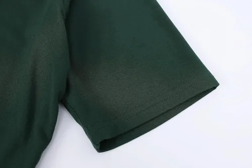 Miniatura 6 de OThread & Co. Camiseta de cuello alto de media manga para mujer, capa elástica básica, cómoda, cuello alto