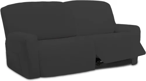 Miniatura 45 de Easy-Going - Funda elástica de microfibra para sofá reclinable seccional, suave vellón ajustable a tu sofá de 2 cuerpos, lavable, protege tus