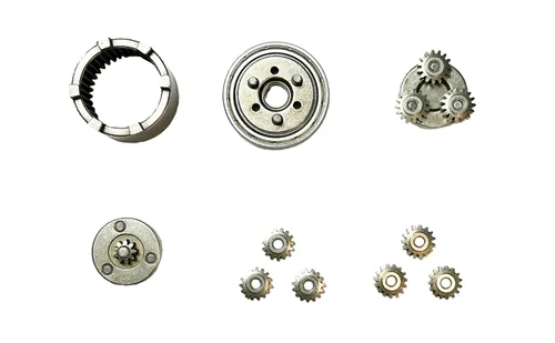 Miniatura 3 de Motor de Engranaje Planetario DC (550KG.CM) 6v12V18V24v 200W Motor de Engranaje Reductor de Metal Mini de Alto Par para Robot DIY, Mesa Giratoria