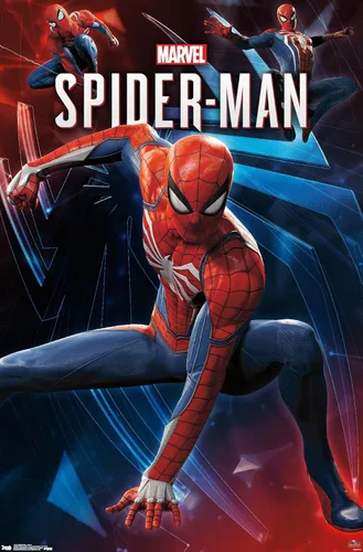 Miniatura 8 de Trends International Marvel Comics - Póster de pared de Spider-Man, poses, 22.375 x 34 pulgadas, versión enmarcada en negro Versión con marco negro