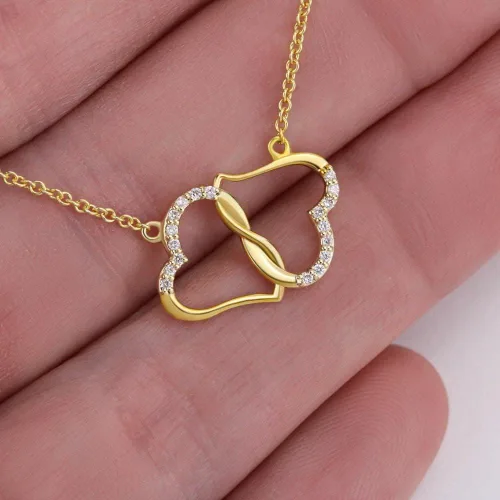 Miniatura 2 de To My Mommy I Love You New Mommy Necklace Baby Bump Gift of New Mom Gift from Husband Mami I Love You Silver Chain Gold Chain Gifts for her Birthday
