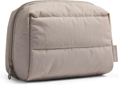Miniatura 20 de BAGSMART Pequeña bolsa de maquillaje, bolsa de cosméticos de viaje, bolsa de maquillaje pequeña con cremallera, bolsa de aseo resistente al agua
