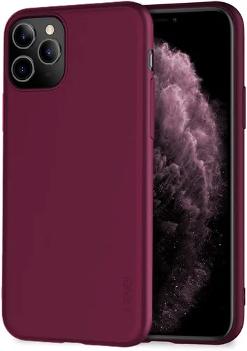 Miniatura 100 de X-level Funda para iPhone 11 Pro Max, delgada y suave TPU superficie mate, funda ultradelgada para teléfono, ligera, protectora completa