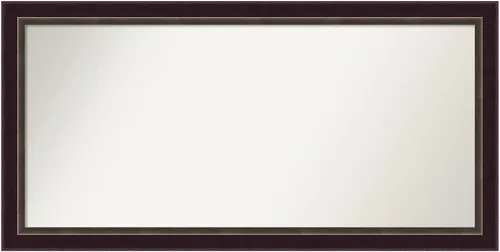 Miniatura 23 de Amanti Art Espejo de baño de bronce para sobre el fregadero, 24 x 24 pulgadas, espejo cuadrado de bronce Lara para tocador, marco de madera