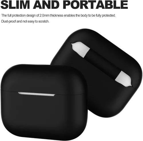 Miniatura 2 de Funda para AirPods Pro de 2ª generación (2022), accesorios de protección de silicona suave para hombres, mujeres, niños y niñas, para Apple AirPods