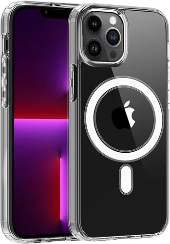 Miniatura 50 de S. Tedazo Funda magnética para iPhone 7/8 Plus (5.5 pulgadas) compatible con MagSafe, [no amarillenta] delgada, a prueba de golpes, funda para Negro