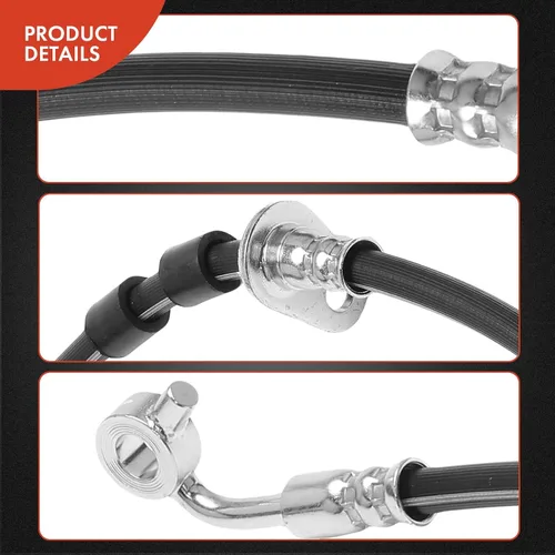 Miniatura 5 de A-Premium Manguera hidráulica de freno delantero compatible con los modelos Honda y Acura - Civic 1996-2000 1.6L, EL 1998-2000 - Reemplazar #