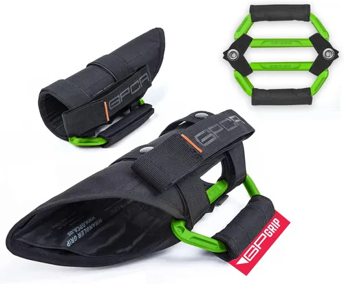 Miniatura 18 de GPCA GP-Grip PRO - Asa de agarre para Jeep Wrangler JL JK Sports/Sahara/Freedom/Rubicon X Unlimited X 2DR/ 4DR 2007-2020 con barras de rodillo de 3