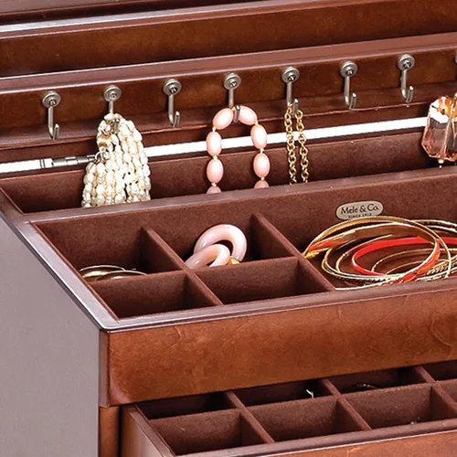 Miniatura 3 de Mele & Co Brigitte - Joyero de madera