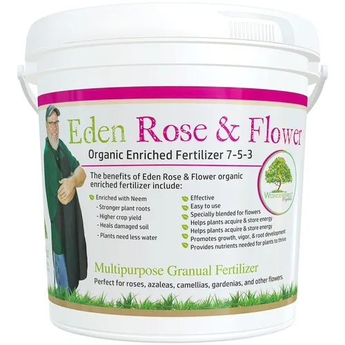 Miniatura 11 de Eden - Pastel de neem 100% orgánico, para huerta, árboles frutales, rosas y plantas de interior o exterior, con certificación OMRI (5 libras)