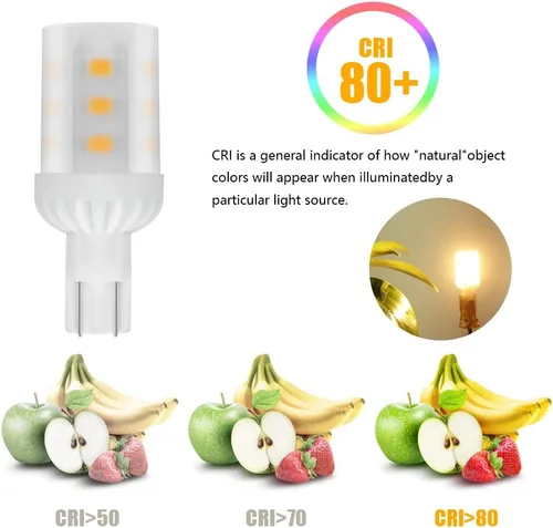 Miniatura 8 de Cheopha Bombillas LED T10 T5 con base de cuña de 12 V, 921, 3 W, reemplazo de lámpara halógena de 30 W para paisaje, exterior, camino, escalón