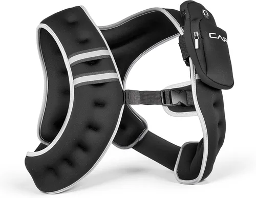 CAP Chaleco con peso | 8-30 libras | Chaleco reflectante de entrenamiento para caminar, correr, cardio, entrenamiento de fuerza | Varios colores