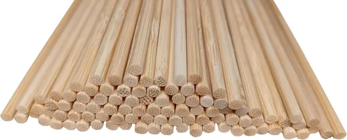 Miniatura 8 de Brochetas de bambú de 6 pulgadas para barbacoa, aperitivo, fruta, cóctel, kebab, kabob, parrilla, fuente de chocolate, cocina, manualidades