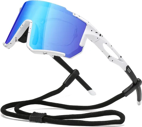 Miniatura 17 de Gafas de Sol Polarizadas para Ciclismo para Hombres y Mujeres con Protección UV con Clip para Miopía para Béisbol, Ciclismo, Carrera, MTB